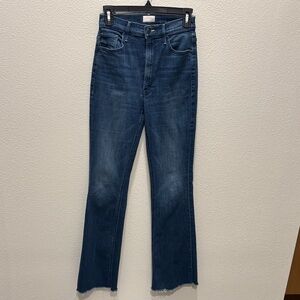 MOTHER The Mellow Drama High  Rise Flare Jeans Anchor Point size 27